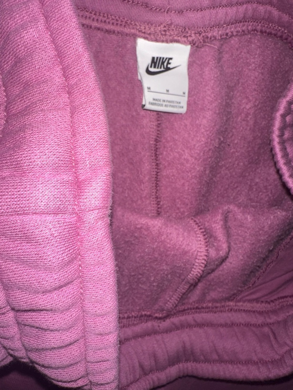 Nike Sportswear Essential High Rise Fleece Sweat Shorts DM6123-507 Unisex Medium - Picture 4 of 5